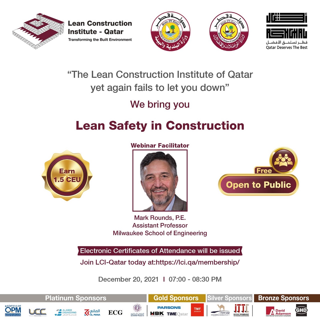 Lean Safety In Construction Lean Construction Institute Qatar LCI Q 